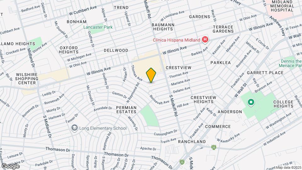 3403 Thomas Ave Map and Location Details