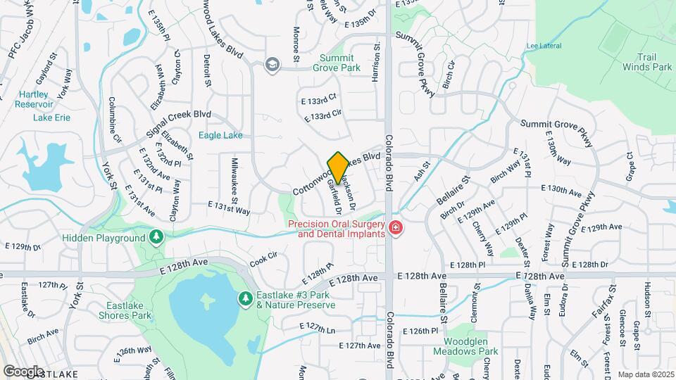 13064 Garfield Dr Map and Location Details