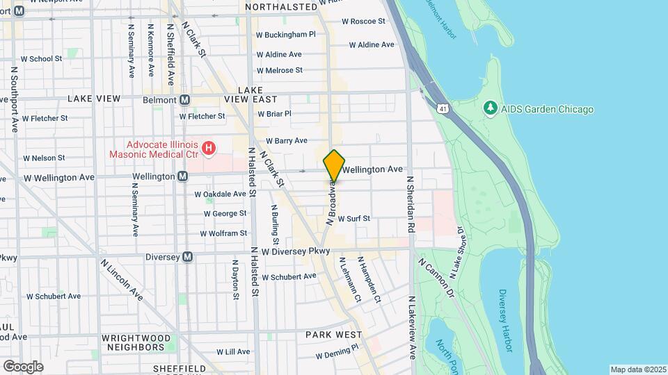 2925 N Broadway St, Unit 3 Map and Location Details