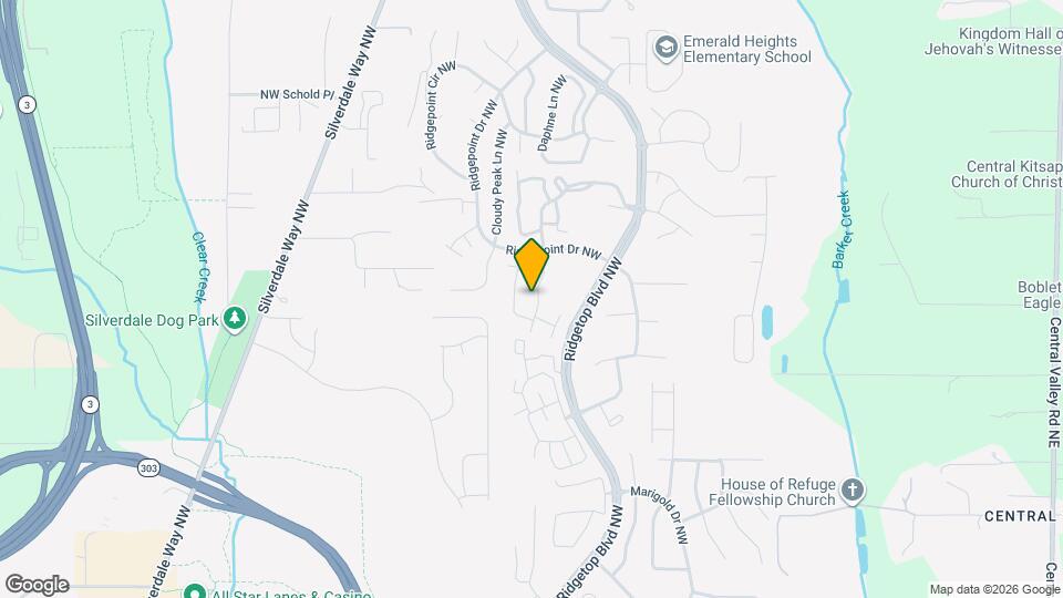 11615 Breckenridge Ln NW Map and Location Details