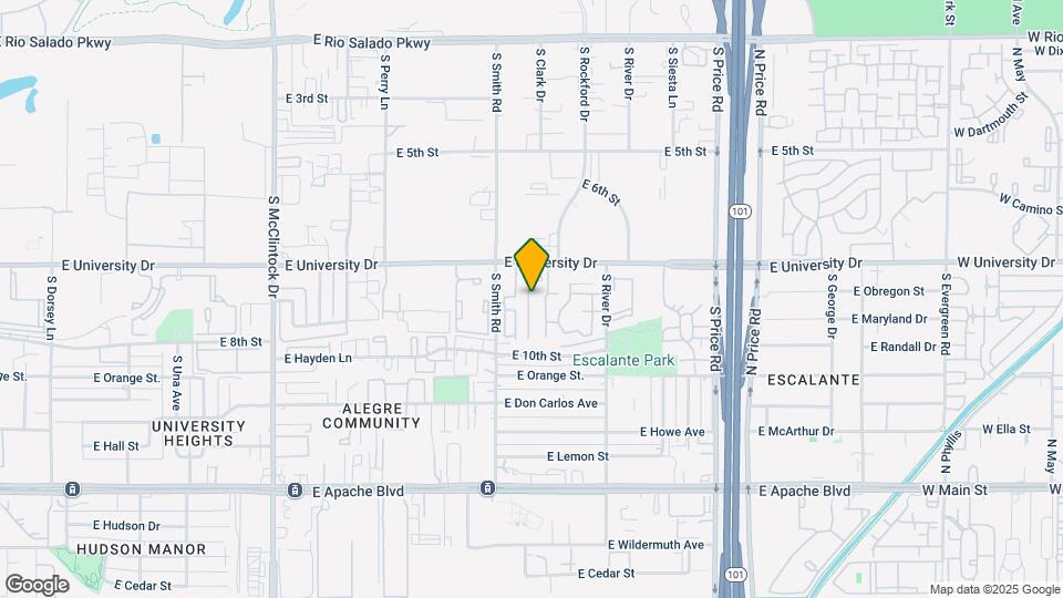 2027 E University Dr, Unit 144 Map and Location Details