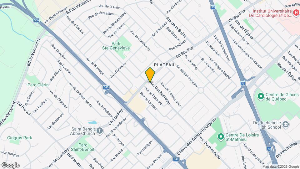 818 Duchesneau Av Map and Location Details