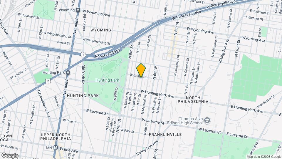 4254 N 7th St Map and Location Details