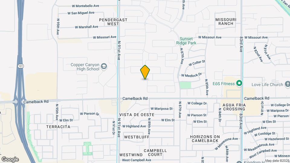 5086 N 88th Dr Mapa y Detalles de la Ubicación
