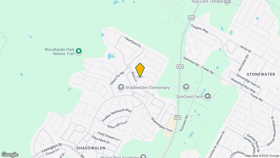 11617 Amber Stream Ln Map and Location Details