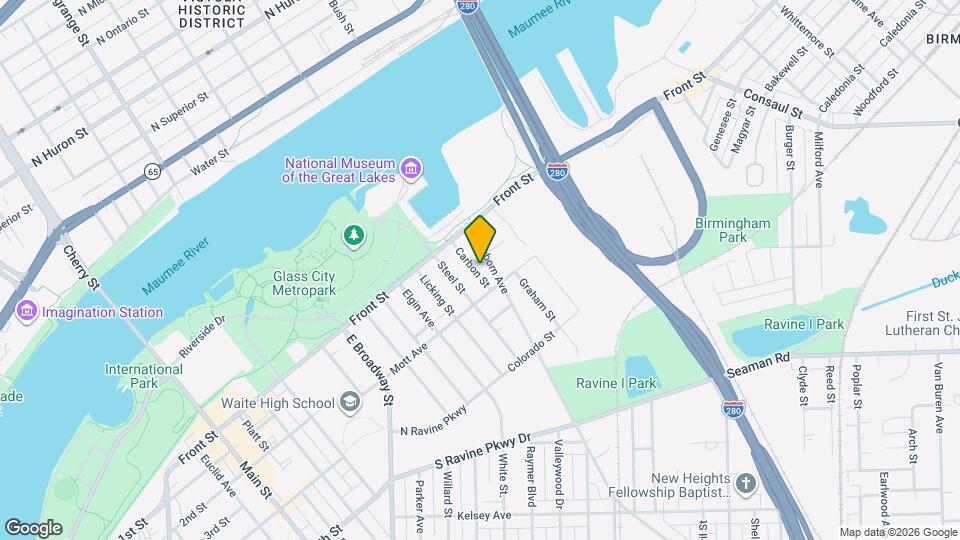 145 Carbon St, Unit 2 Map and Location Details