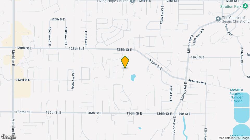13015 116th Ave Ct E Mapa y Detalles de la Ubicación
