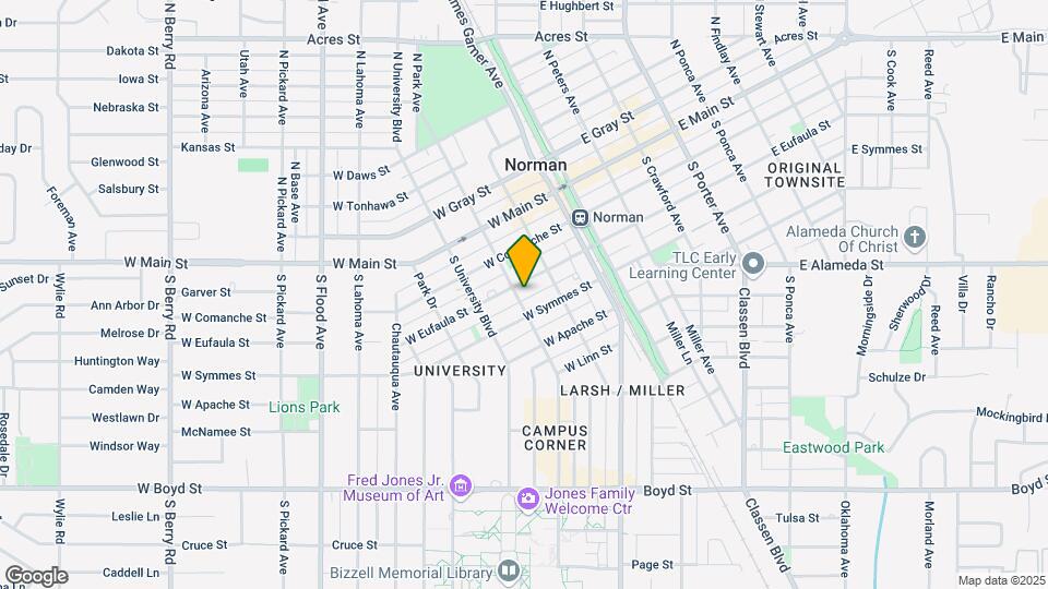 311 S Webster Ave Map and Location Details
