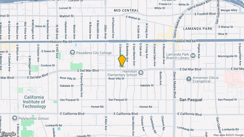 216 S Greenwood Ave Map and Location Details