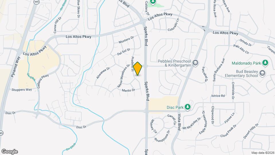 4796 Pradera St Map and Location Details