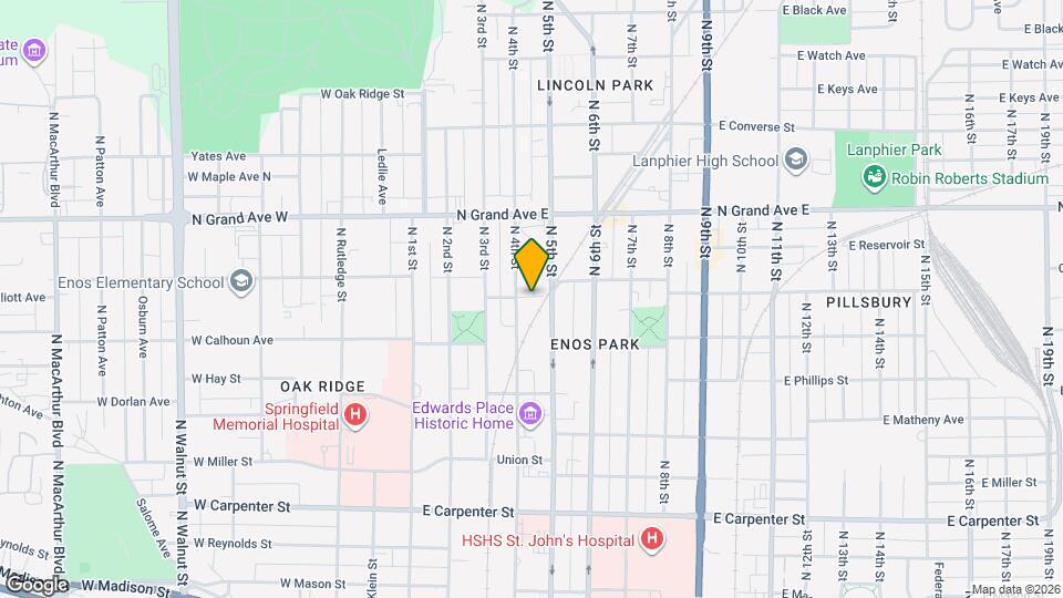 412 Rafter St Mapa y Detalles de la Ubicación