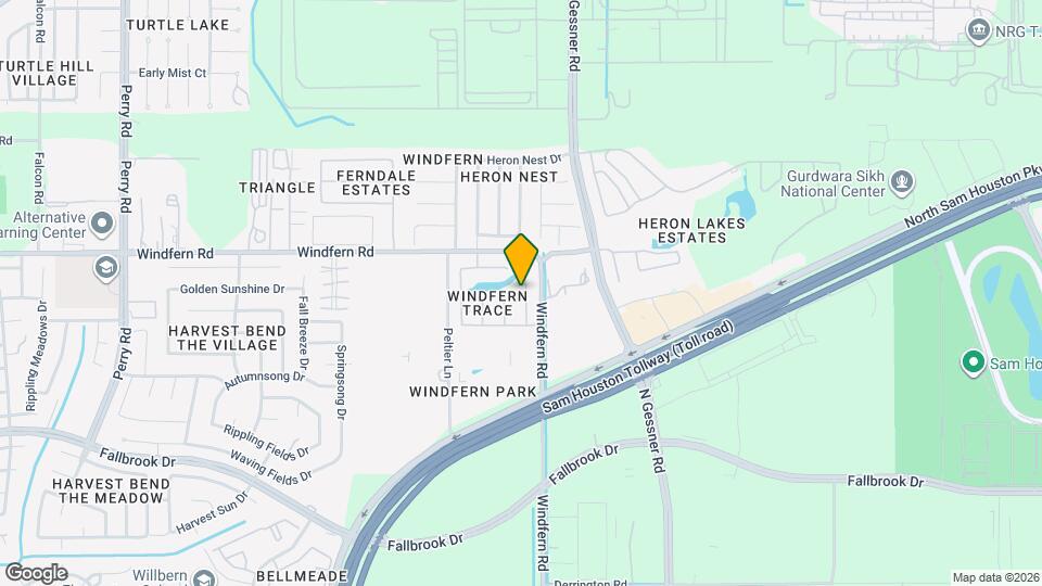 10903 Tobar Falls Cir Map and Location Details