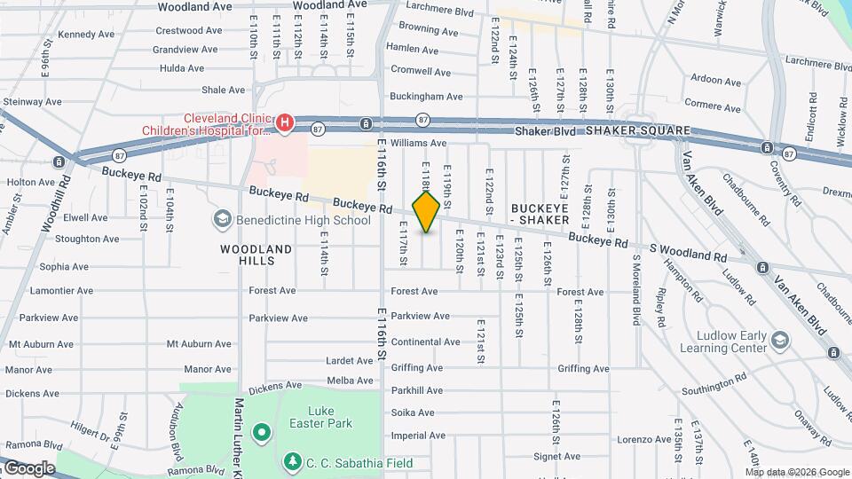 2903 E 118th St, Unit upper Map and Location Details