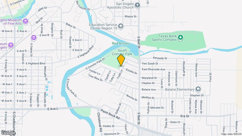 1001 Todd Ln Map and Location Details