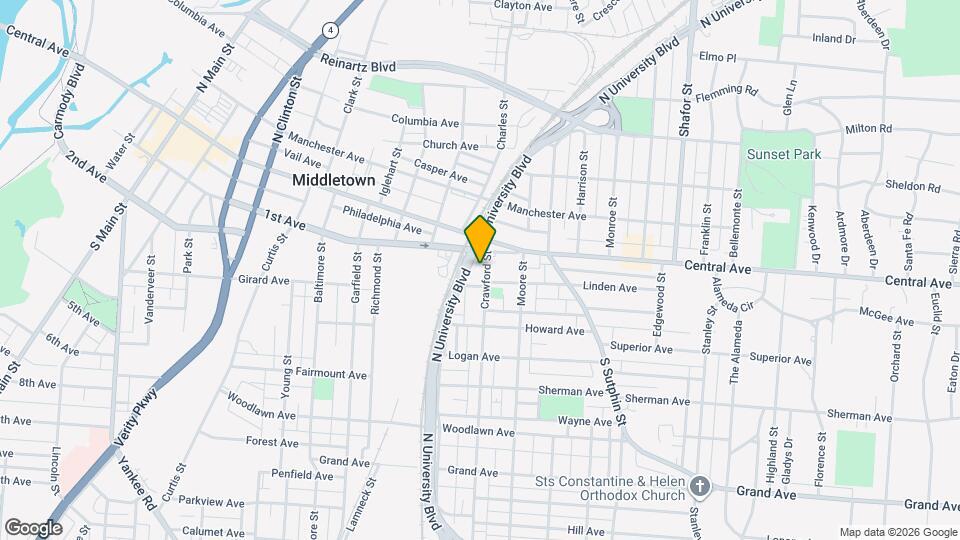 20 Crawford St, Unit 20E Map and Location Details