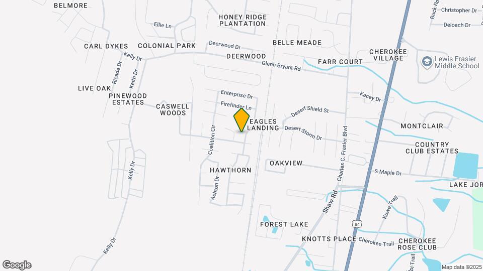 1413 Desert Storm Dr Map and Location Details