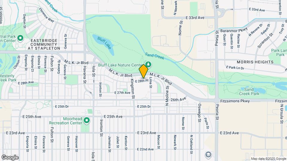 11205 E 28th Pl Mapa y Detalles de la Ubicación