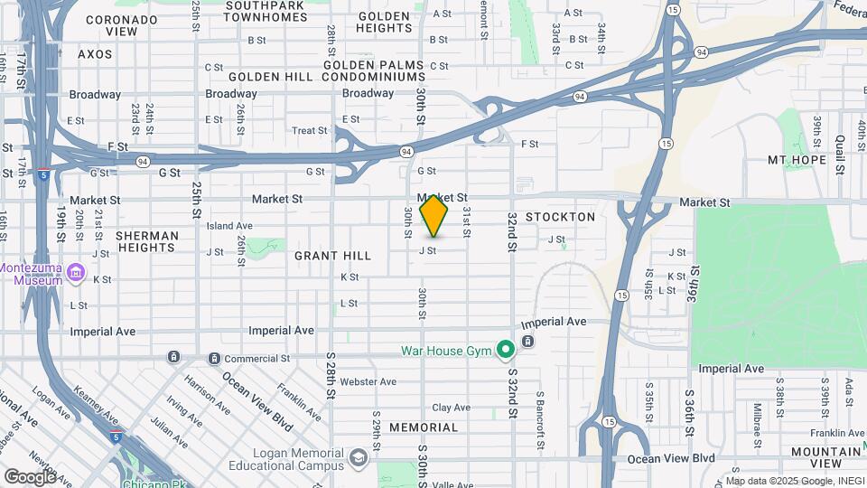 3042-3044 J St Map and Location Details