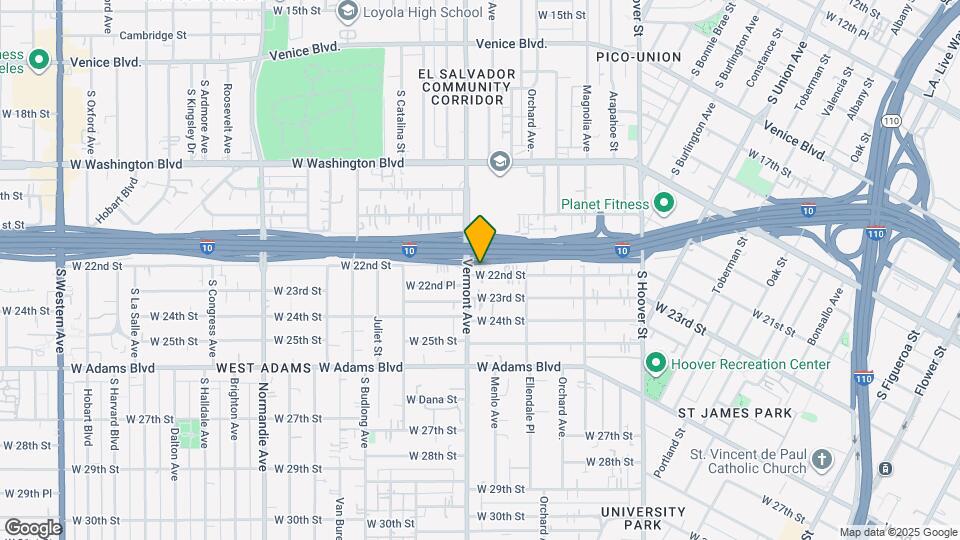 1475 W 22nd St Map and Location Details