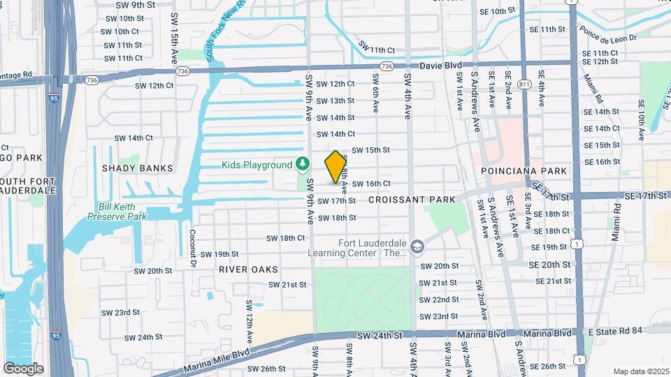 812 SW 16th Ct Map and Location Details
