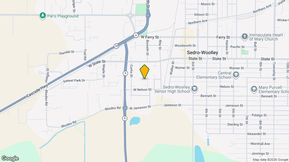 1100 Borseth St Map and Location Details