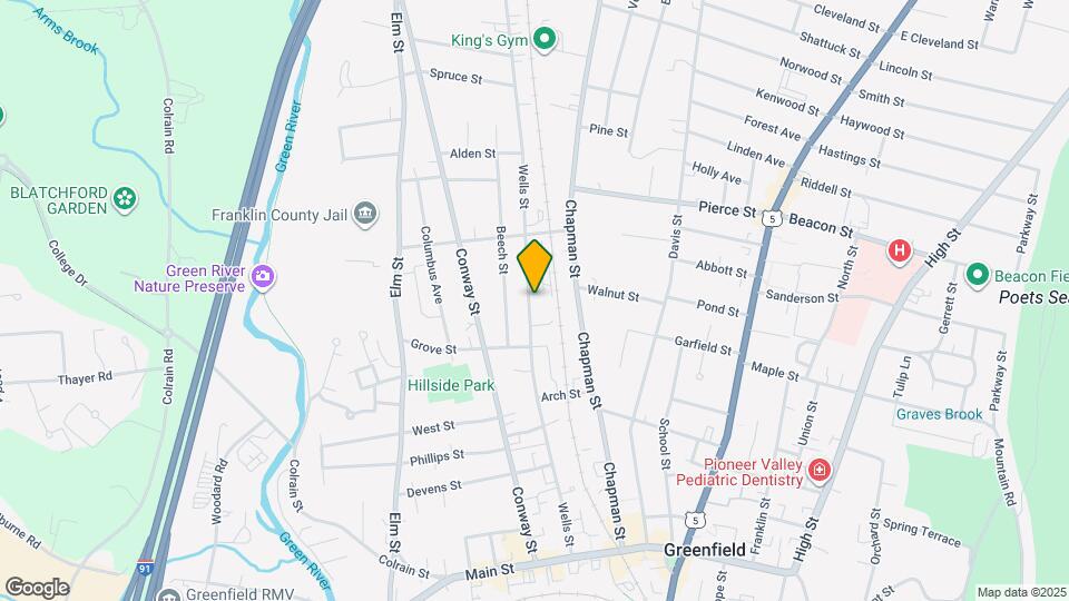 183 Wells St Map and Location Details