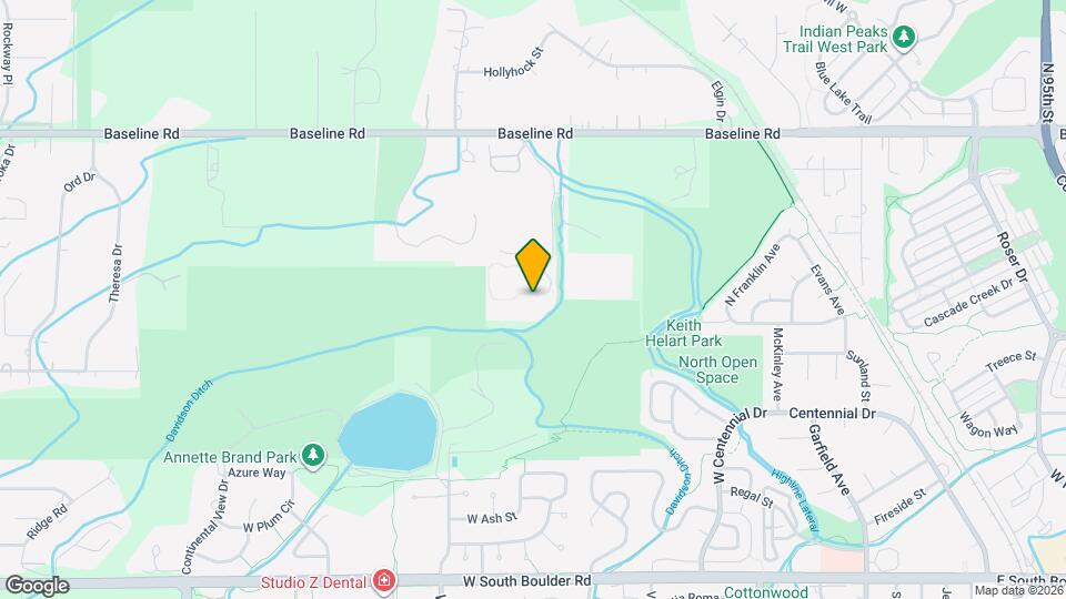 3518 Nyland Way Map and Location Details