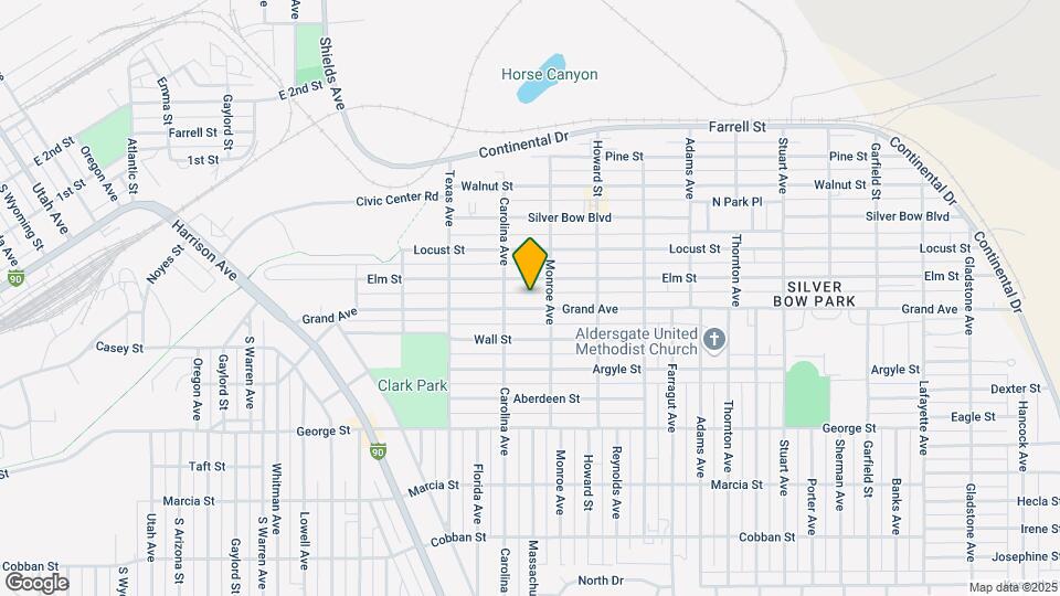2025 Grand Ave Mapa y Detalles de la Ubicación