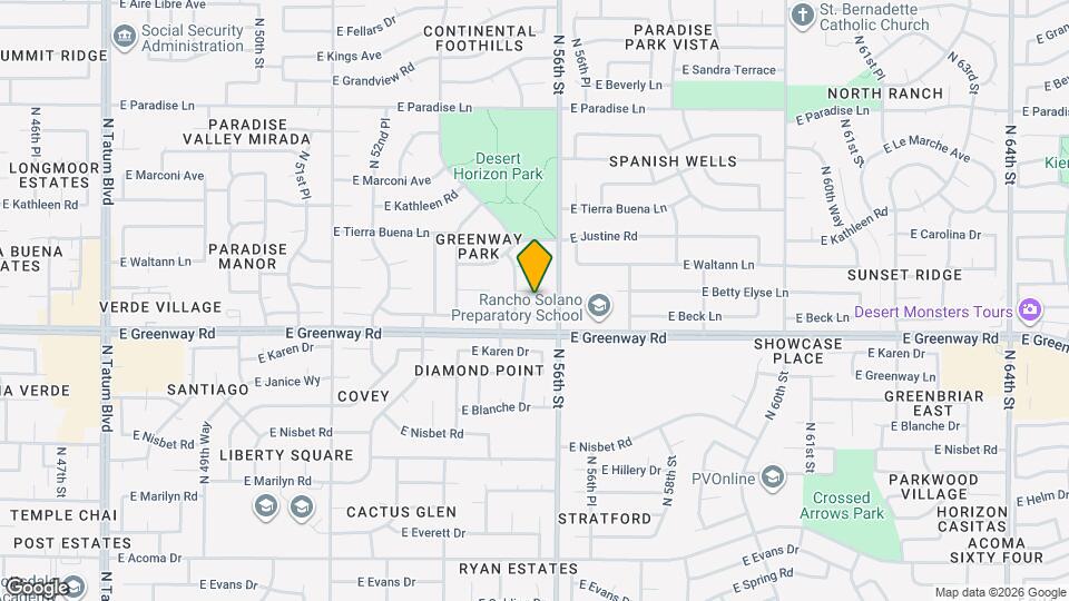 5513 E Terry Dr Map and Location Details