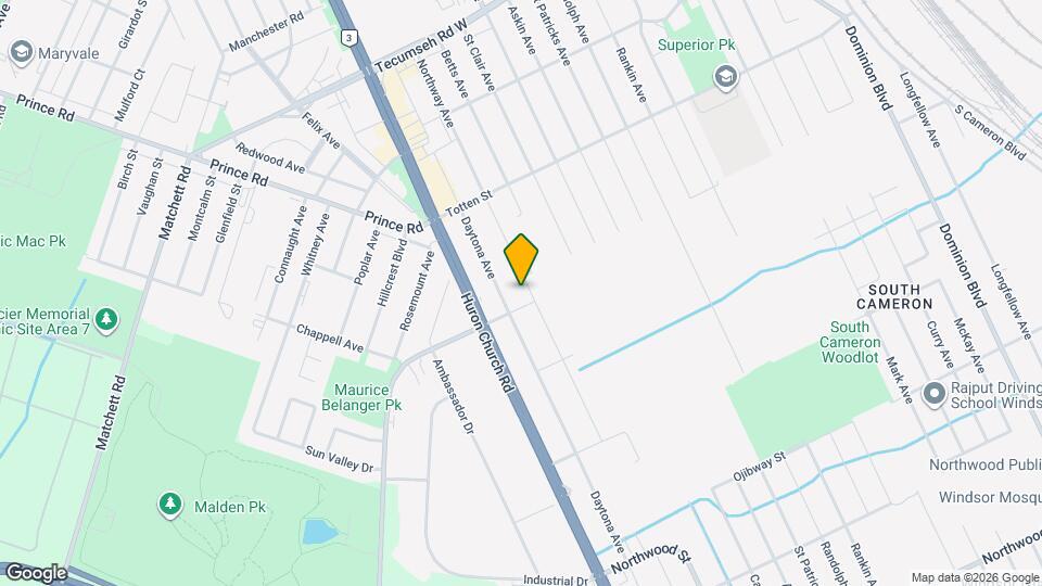 1811 Northway Ave, Unit 4 Map and Location Details