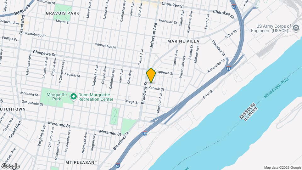 2239 Keokuk St Map and Location Details