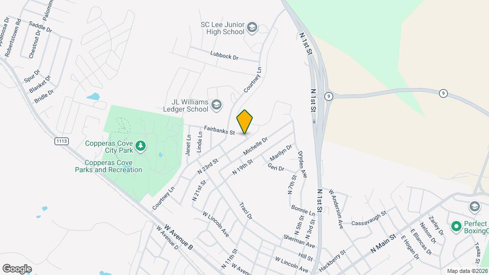 817 N 23rd St Map and Location Details