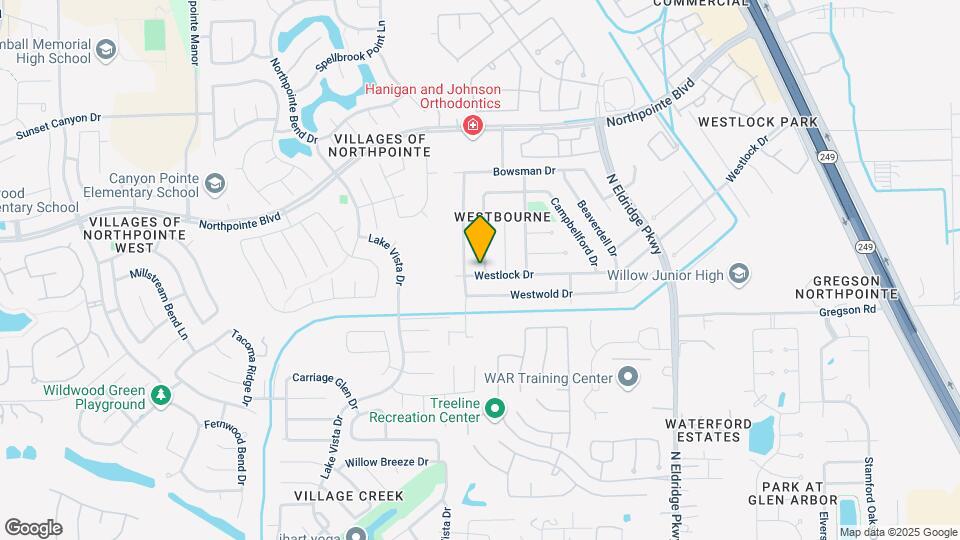 18103 Gravenhurst Ln Map and Location Details