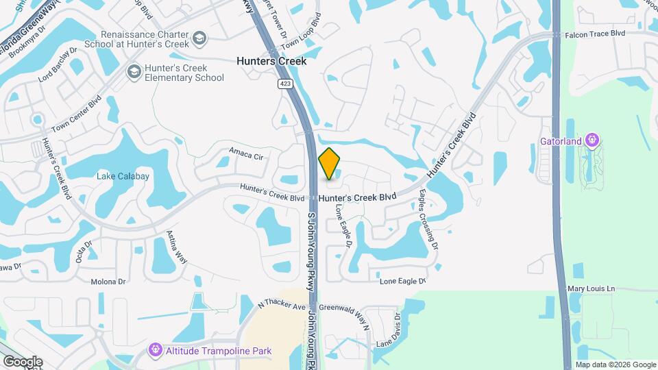 2894 Falling Tree Cir Map and Location Details