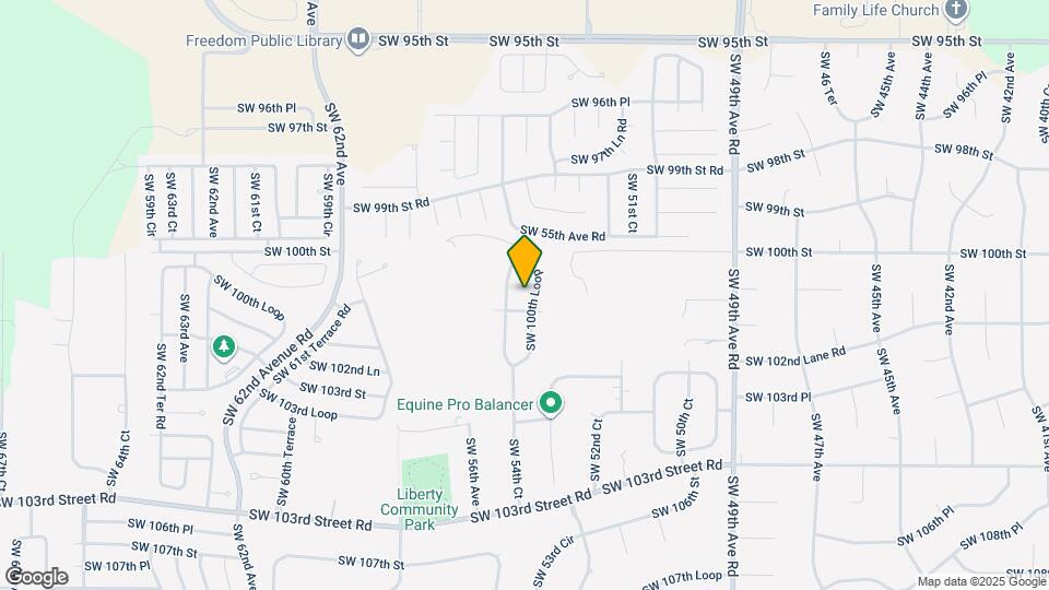 5440 SW 100th Loop Map and Location Details