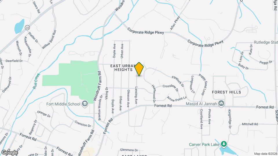 3034 Lansing Ave Map and Location Details