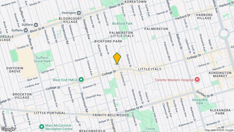 412 Crawford St Map and Location Details