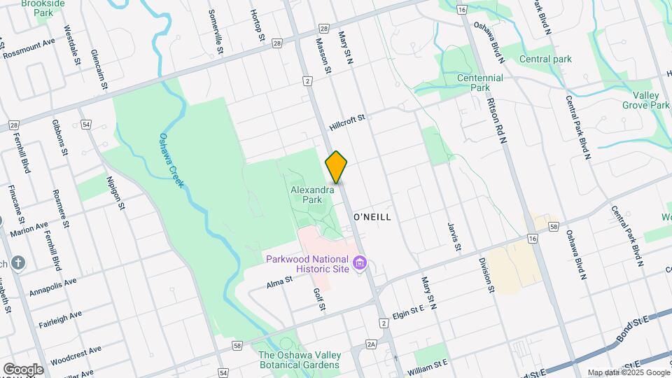 412 Simcoe St N Map and Location Details