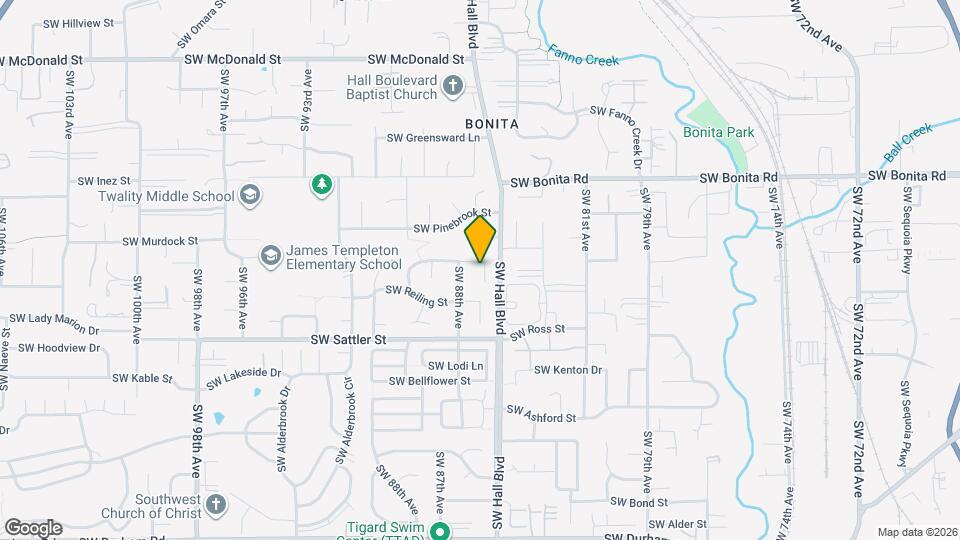 14873 SW Jonagold Terrace Map and Location Details