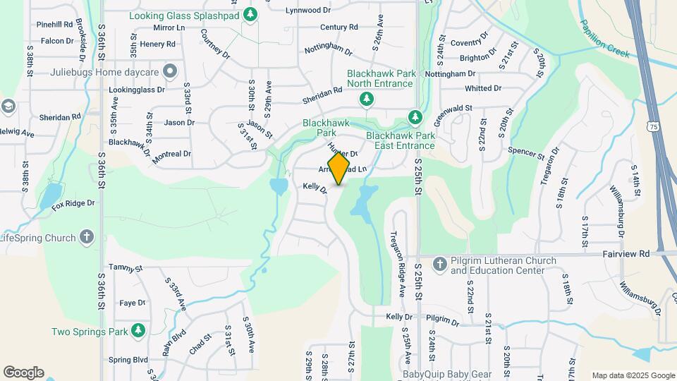 13705 S 28th Cir Map and Location Details