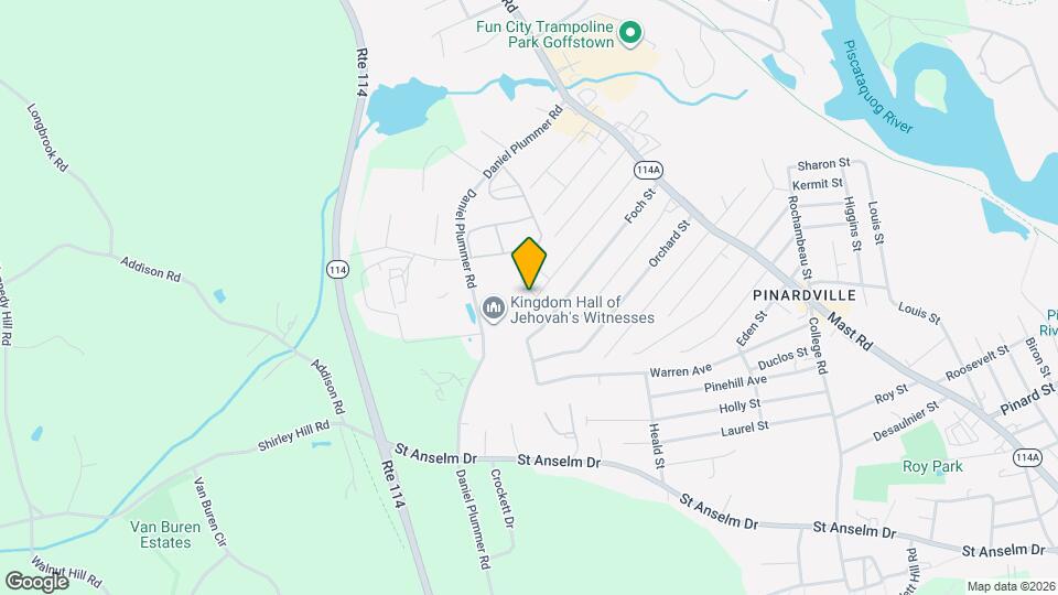 64 Pershing St Map and Location Details