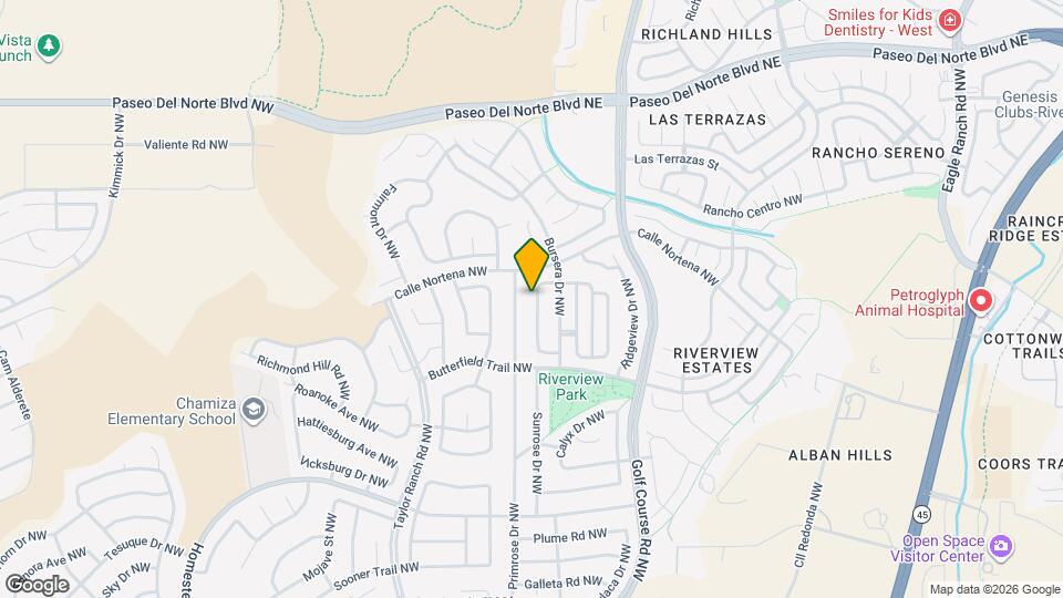 7817 Sunrose Dr NW Map and Location Details
