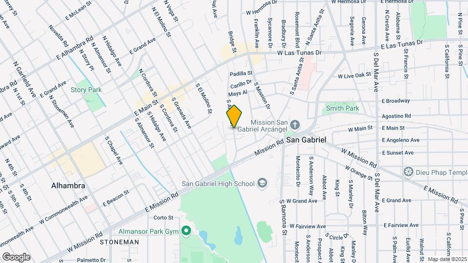 344 S Arroyo Dr Mapa y Detalles de la Ubicación