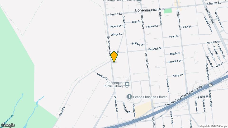 831 Sycamore Ave Map and Location Details