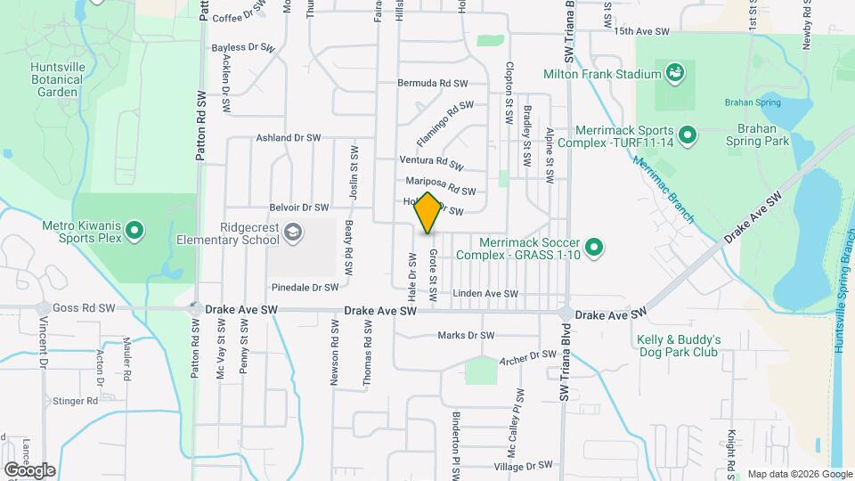 3502 Grote St SW Mapa y Detalles de la Ubicación