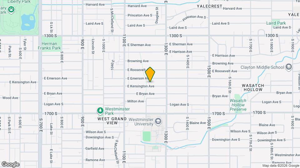 1219 E Kensington Ave Map and Location Details