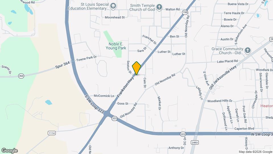 2602 Seaton St. Map and Location Details