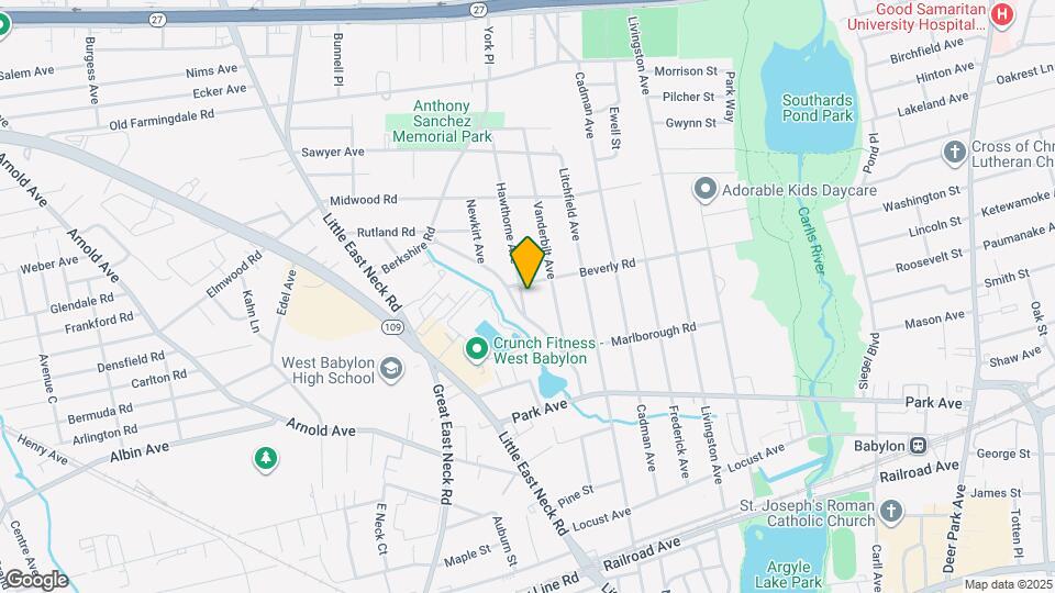 15 Hawthorne Ave Map and Location Details