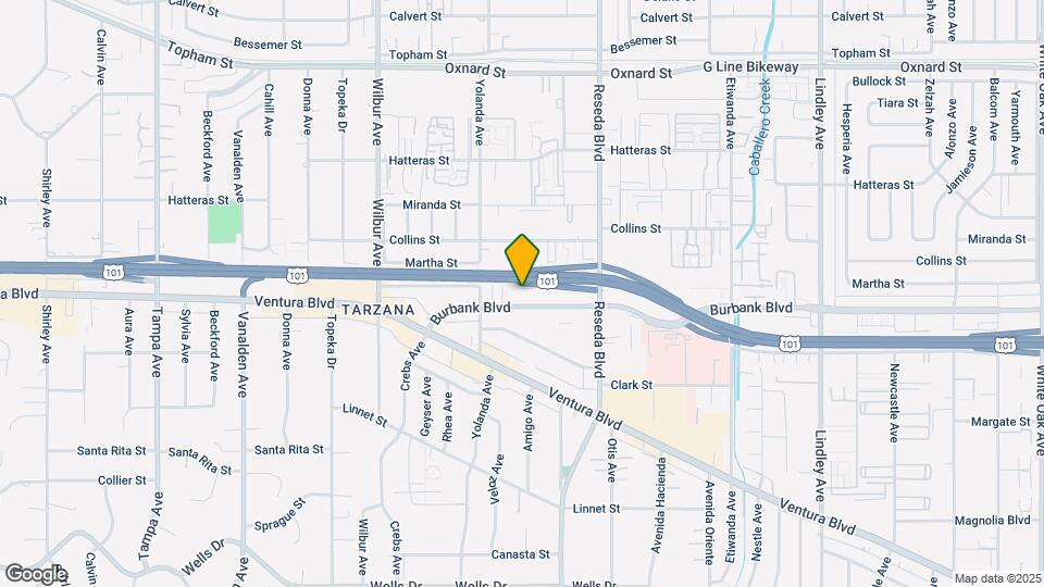 Gateway Tarzana Apartments Map and Location Details
