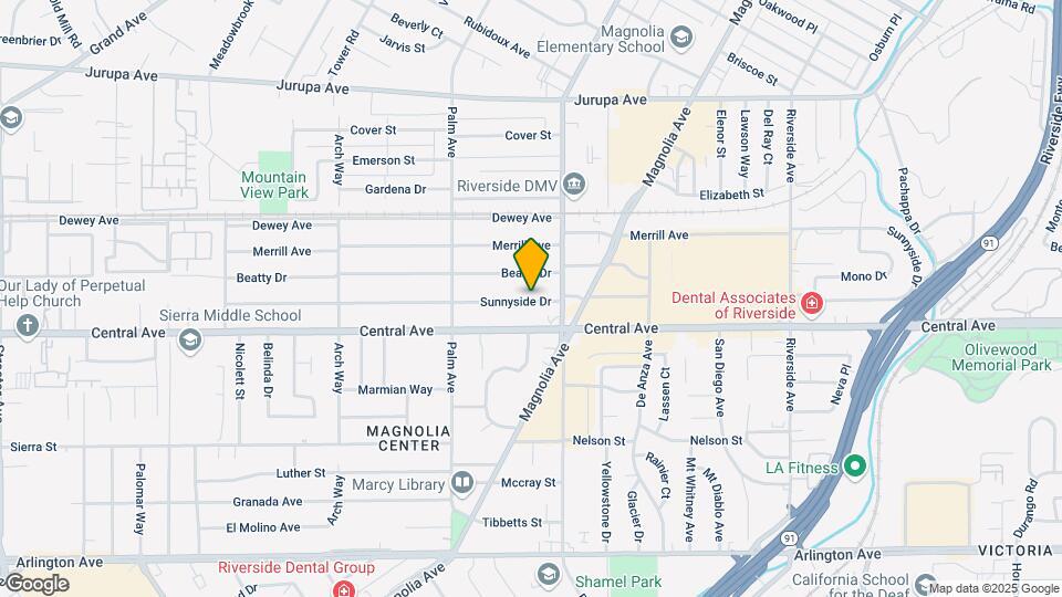 4219 Sunnyside Dr Map and Location Details